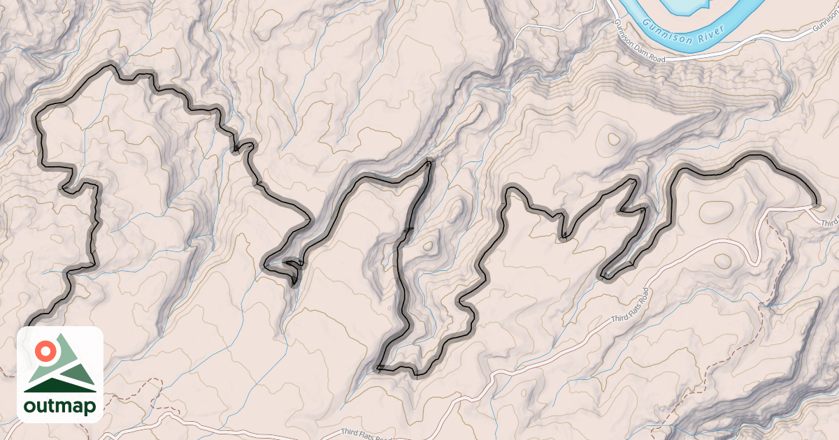 Map of Butterknife Trail