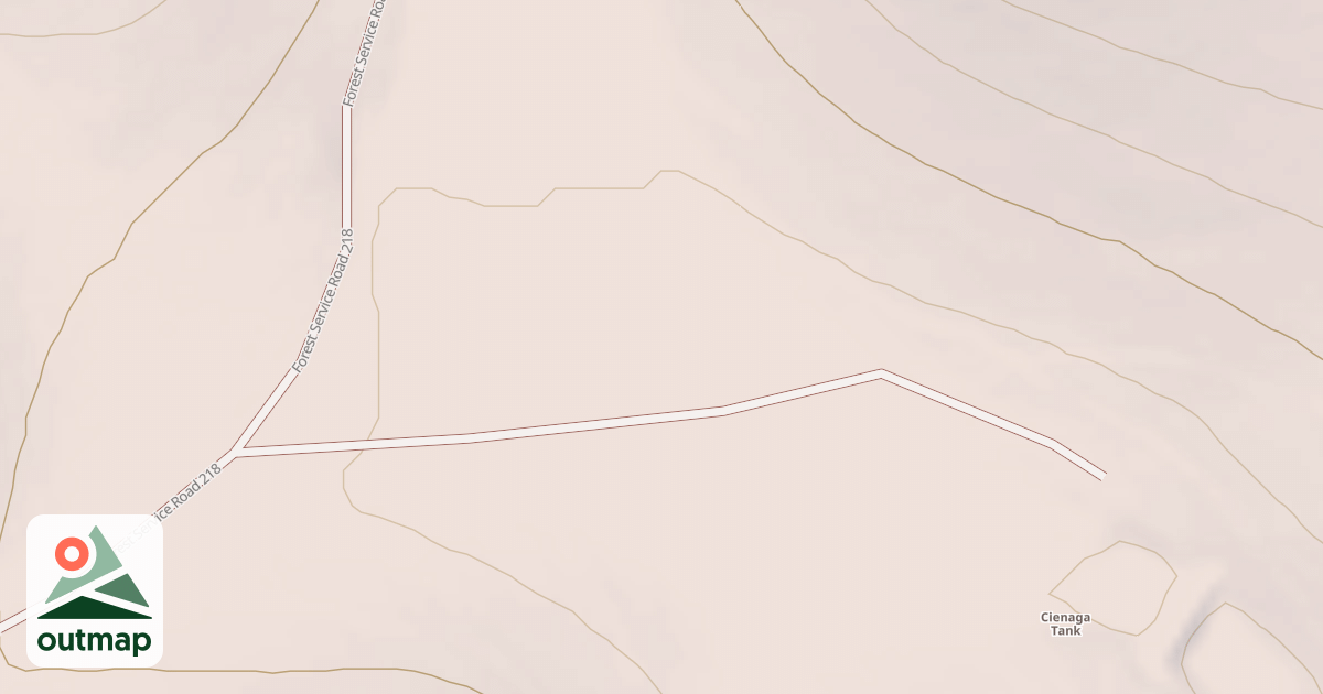 Map of 4013 S