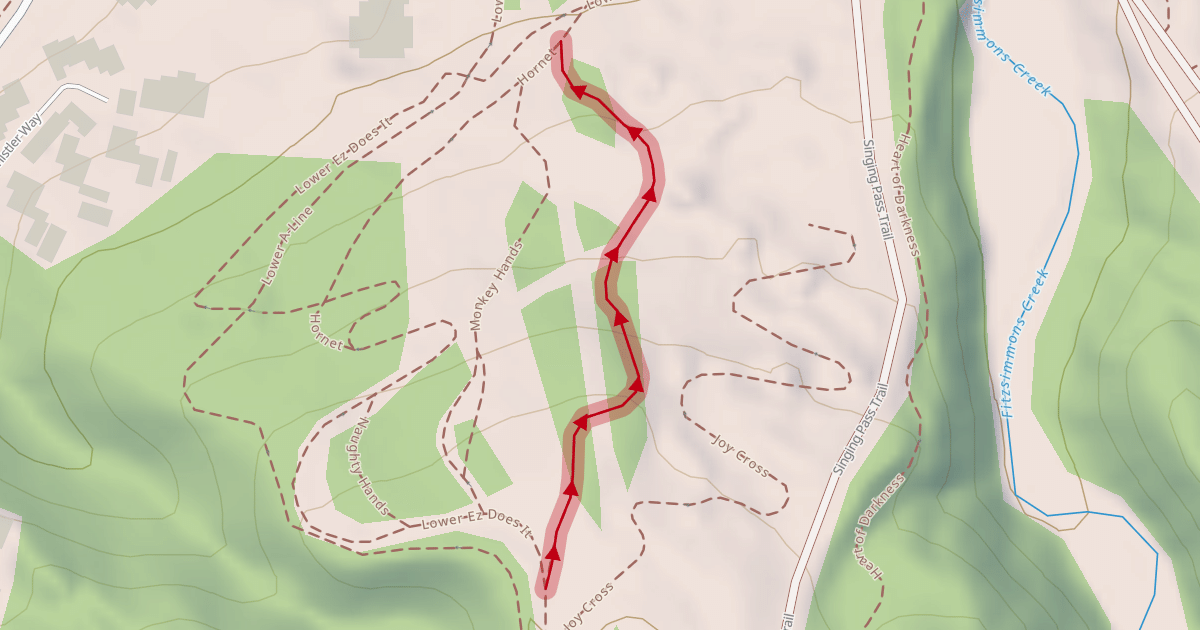 Map preview of Lower Candian Open DH