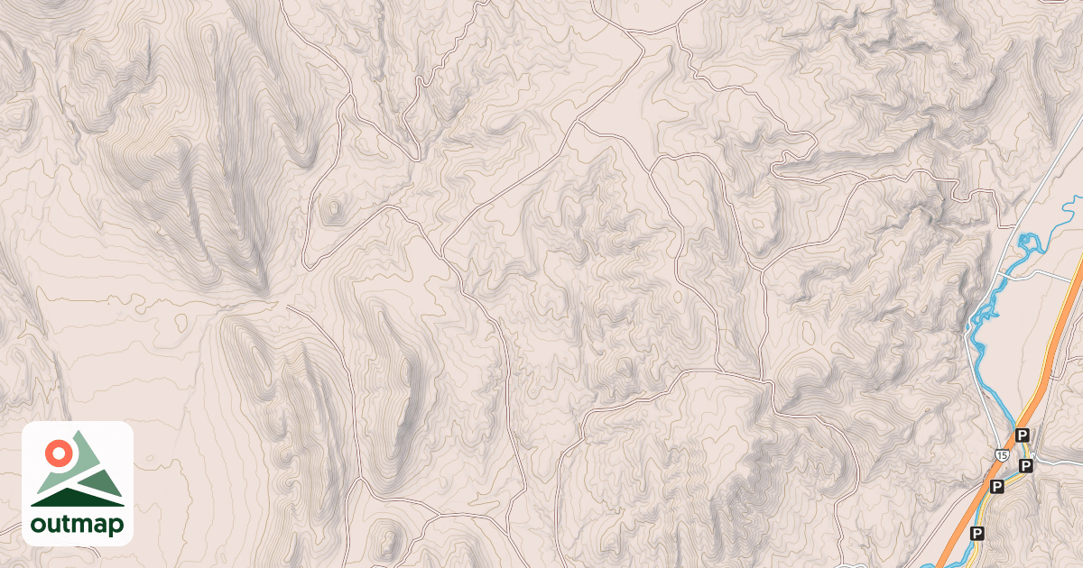 Map of BLM National GTLF Public Motorized Roads 014c340c-99b4-4cdd-9dd6-504050d2ef66