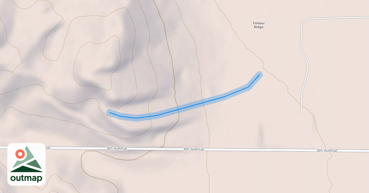 Map of Walnut Terrain Park