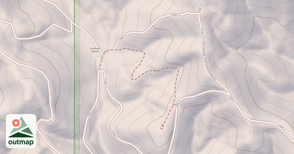 Map of USGS National Digital Trails 19b9548b-79dd-4e8e-b060-e6e8ca68c565