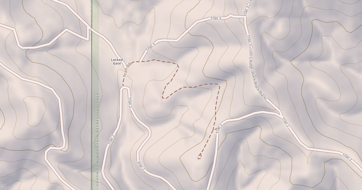 Map preview of USGS National Digital Trails 19b9548b-79dd-4e8e-b060-e6e8ca68c565