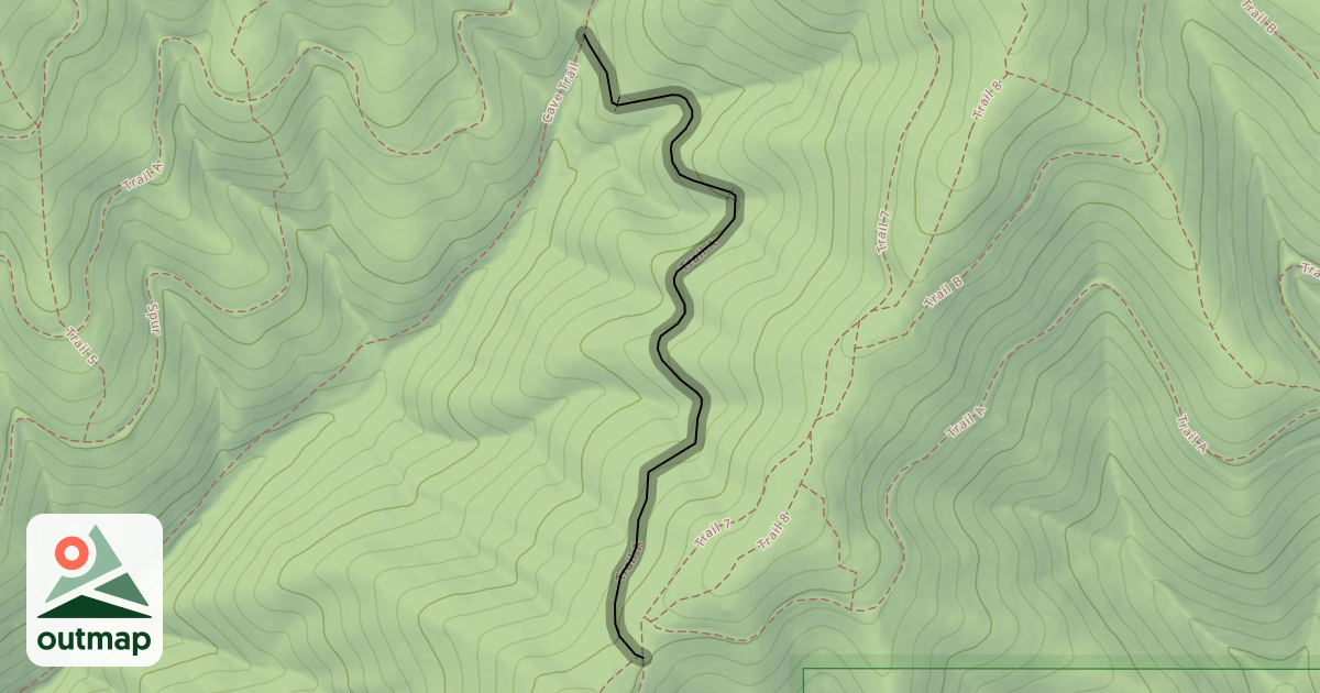 Map of Trail A