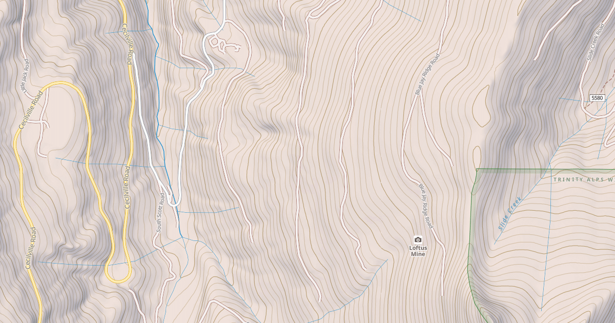 Map preview of BLUE JAY RIDGE