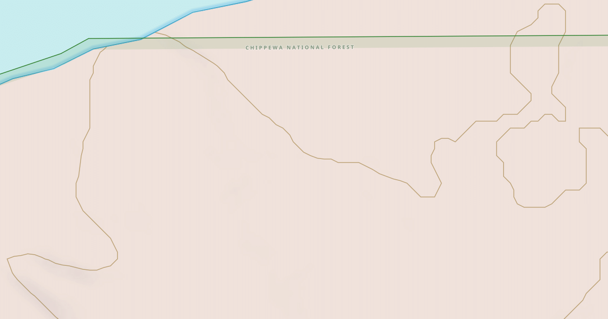 Map preview of EAST SCHRAM LAKE