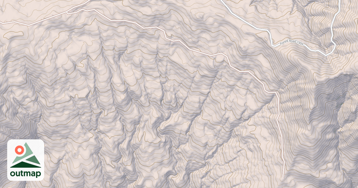 Map of DEVILS BACKBRUSH