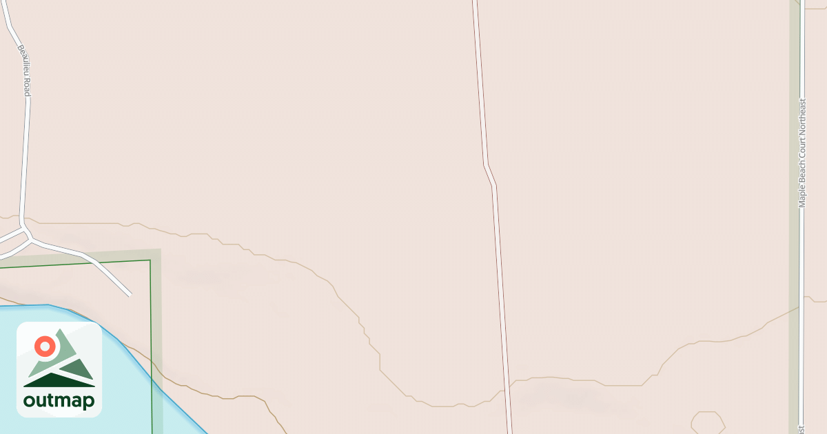 Map of FLORA LAKE