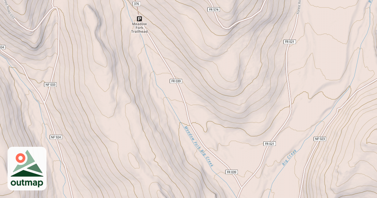 Map of MEADOW FORK THD MRS(NO_FRAP)