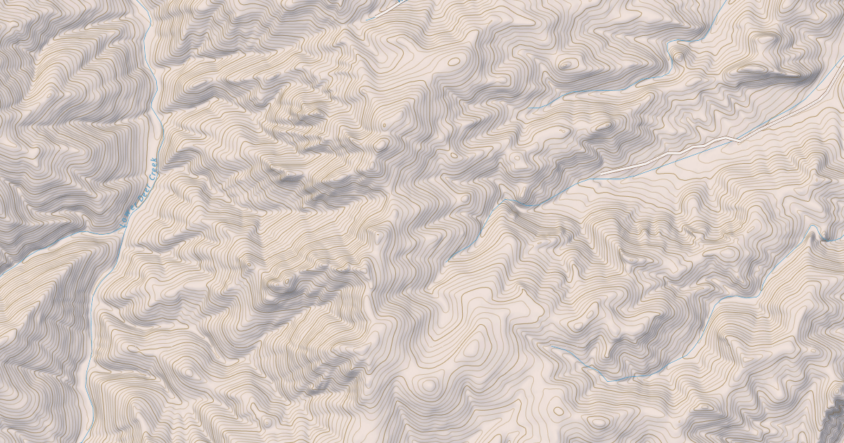 Map preview of Derby Mountain