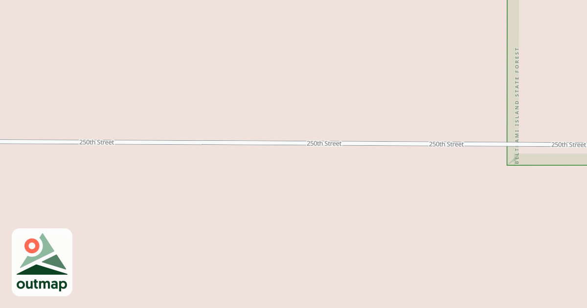 Map of Warroad/Roseau Trails