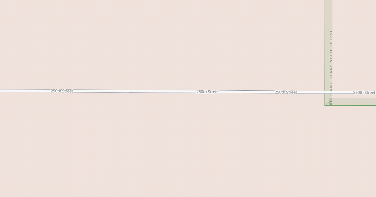 Map preview of Warroad/Roseau Trails