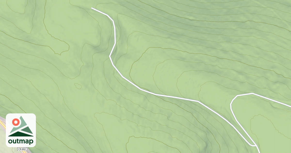 Map of DRY CREEK B
