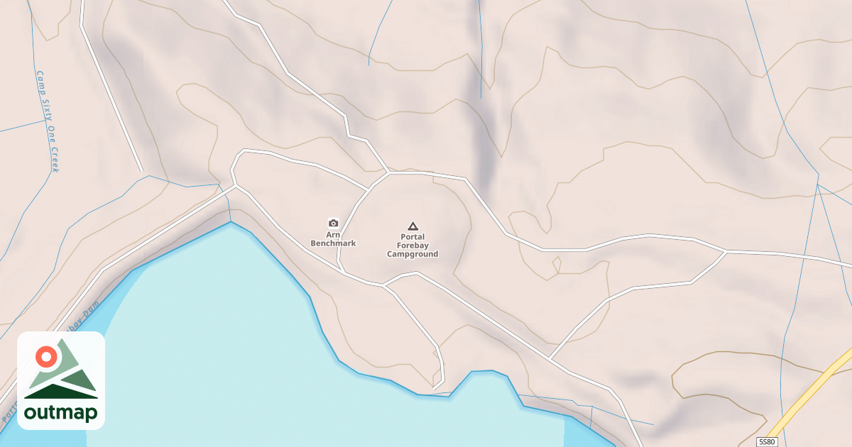 Map of CAMP 61 T1