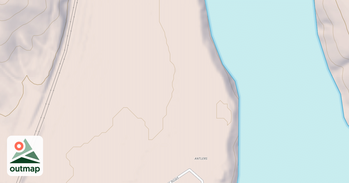 Map of ANTLERS RV CENTER LOOP