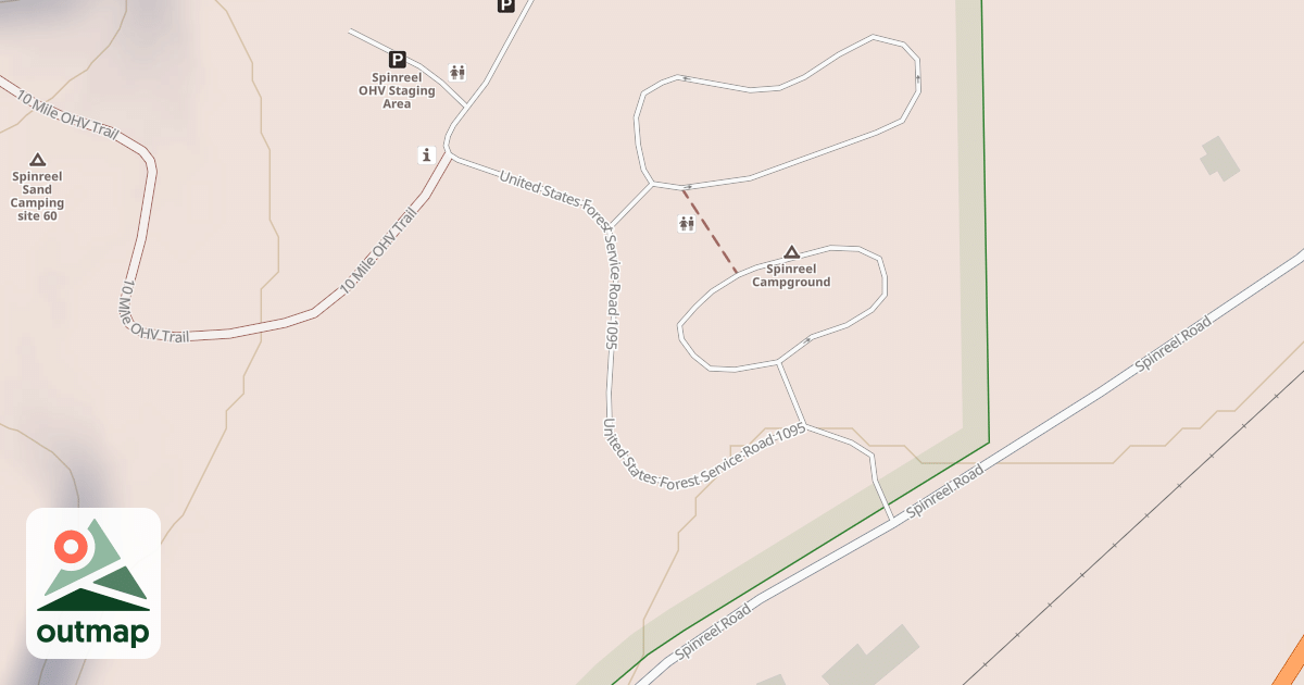 Map of EEL CR WK CTR