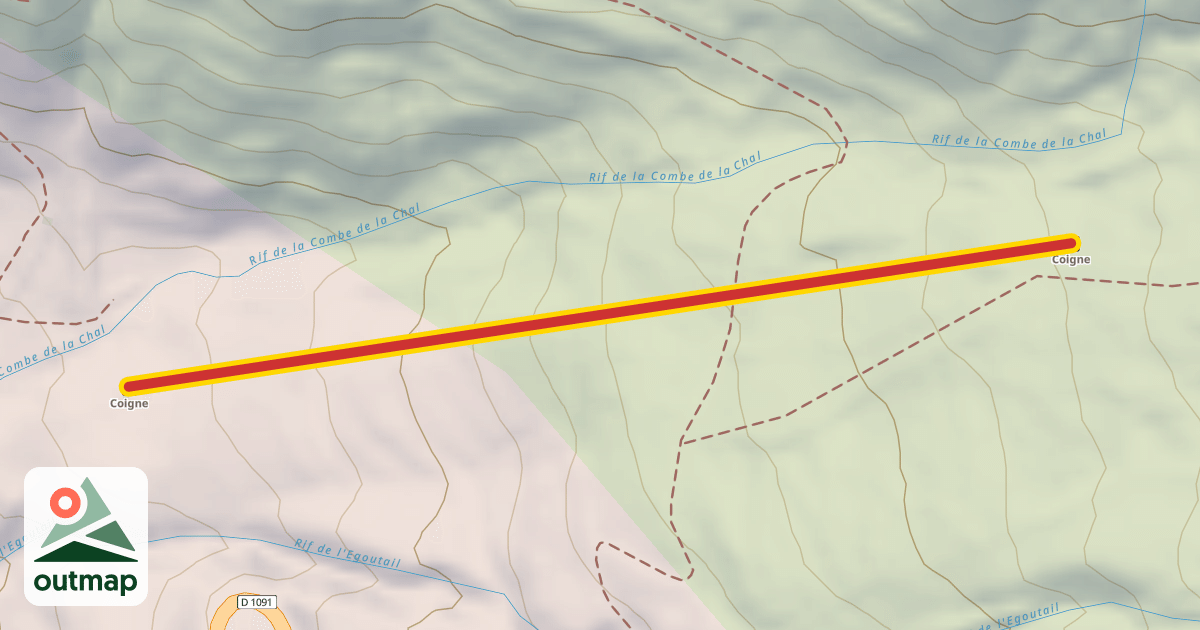 Map of Coigne