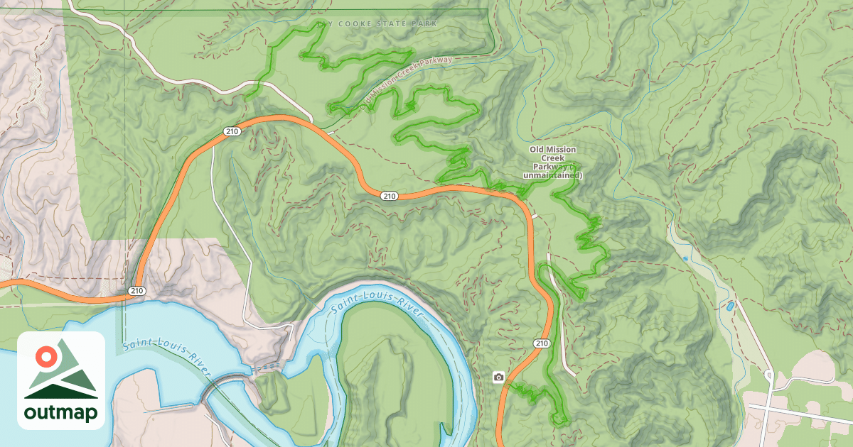 Map of Upper Cathedral