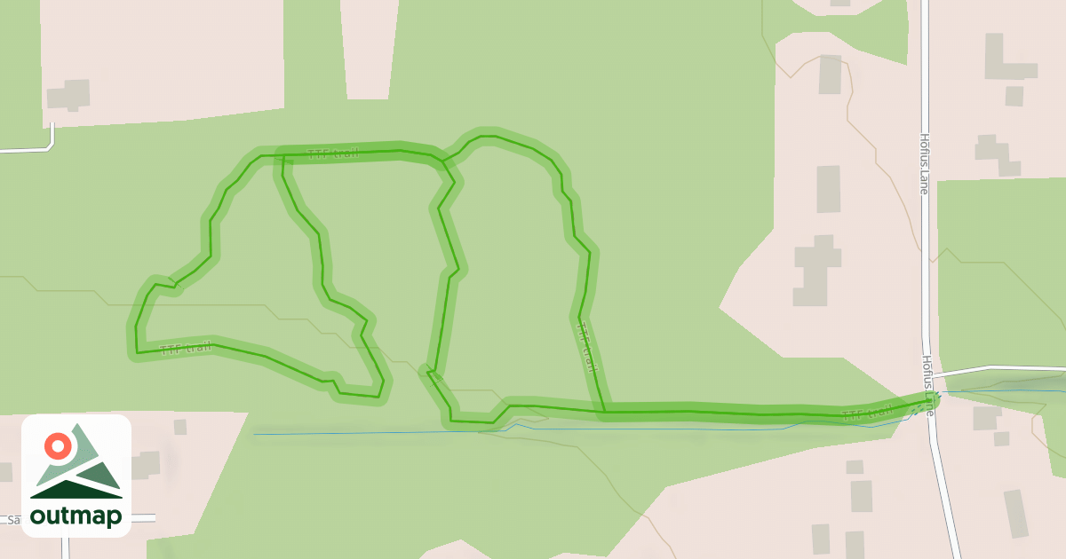 Map of TTF trail