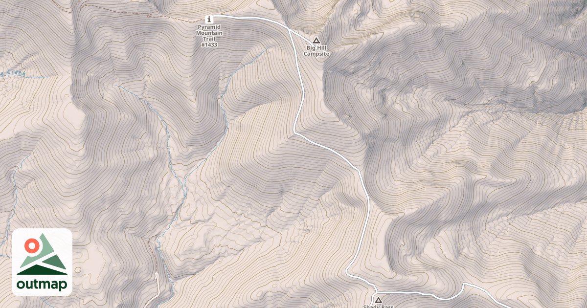 Map of BIG HILL