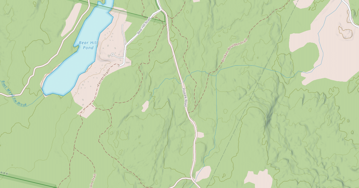 Map preview of Podunk Road