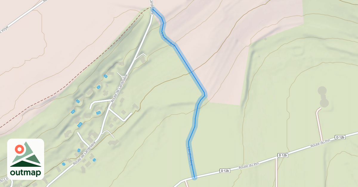 Map of Lardinière