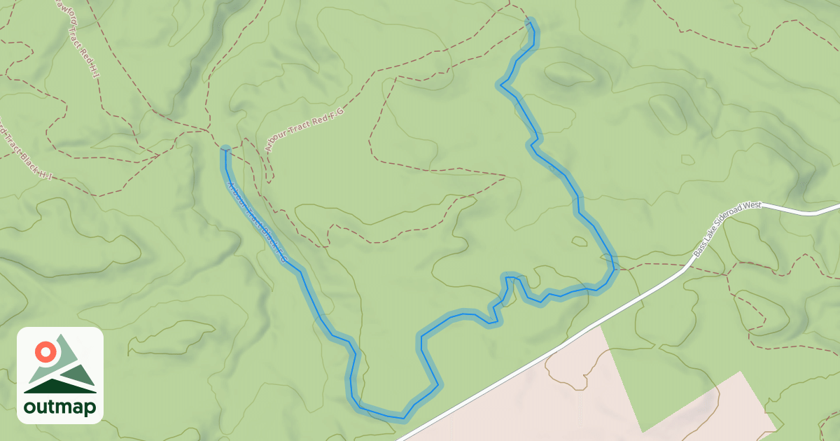 Map of Arbour Tract Black F-G