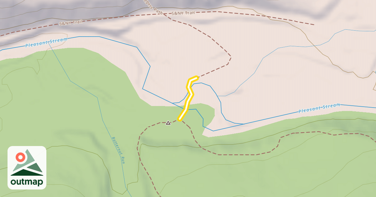 Map of Old Loggers Path