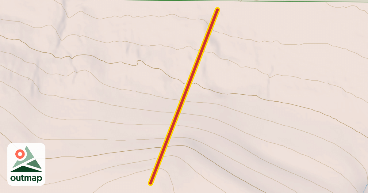 Map of East T-Bar