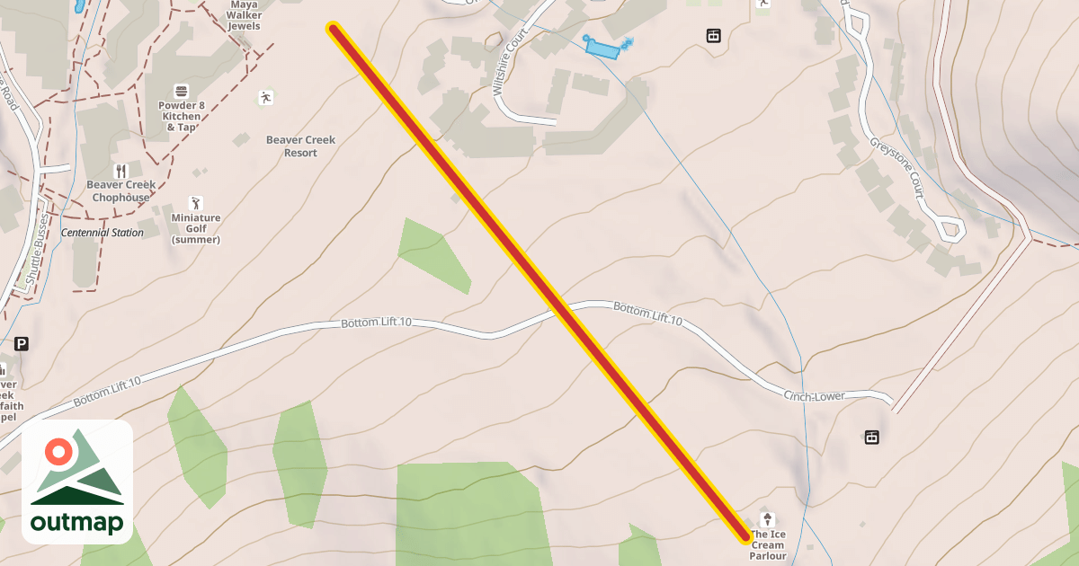 Map of Haymeadow Express