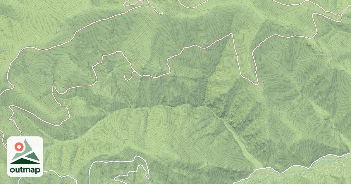 Map of GREEN GULCH