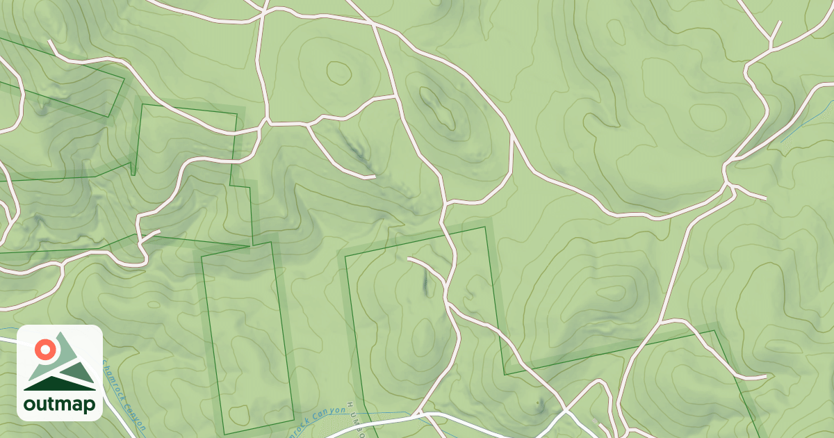 Map of MINE SPUR