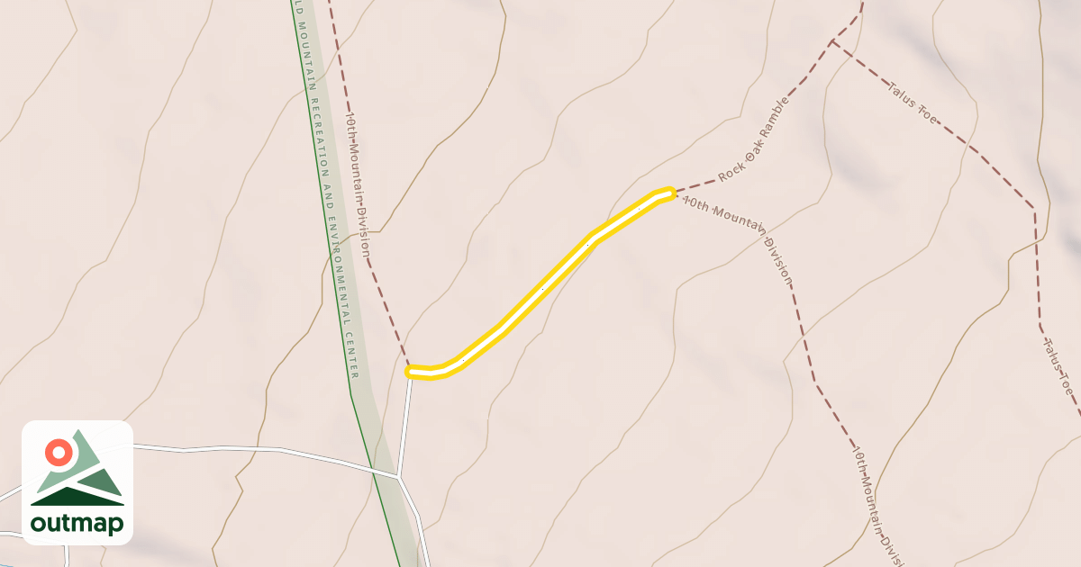 Map of 10th Mountain Division