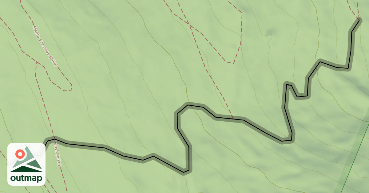 Map of TBN Downhill (bike)