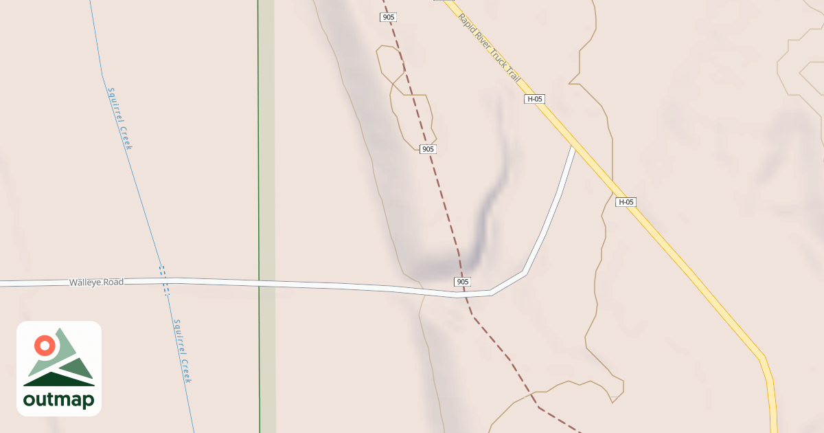 Map of RIELLY LAKE