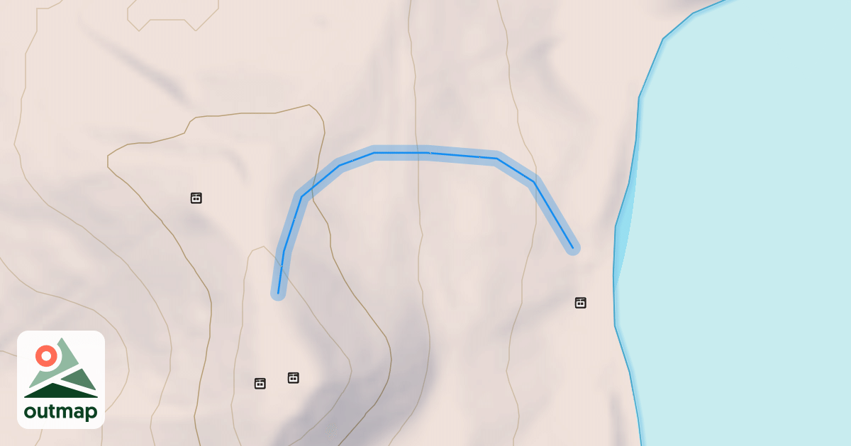 Map of Buena Vista Ridge