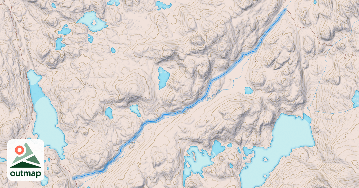 Map of Timico Trail