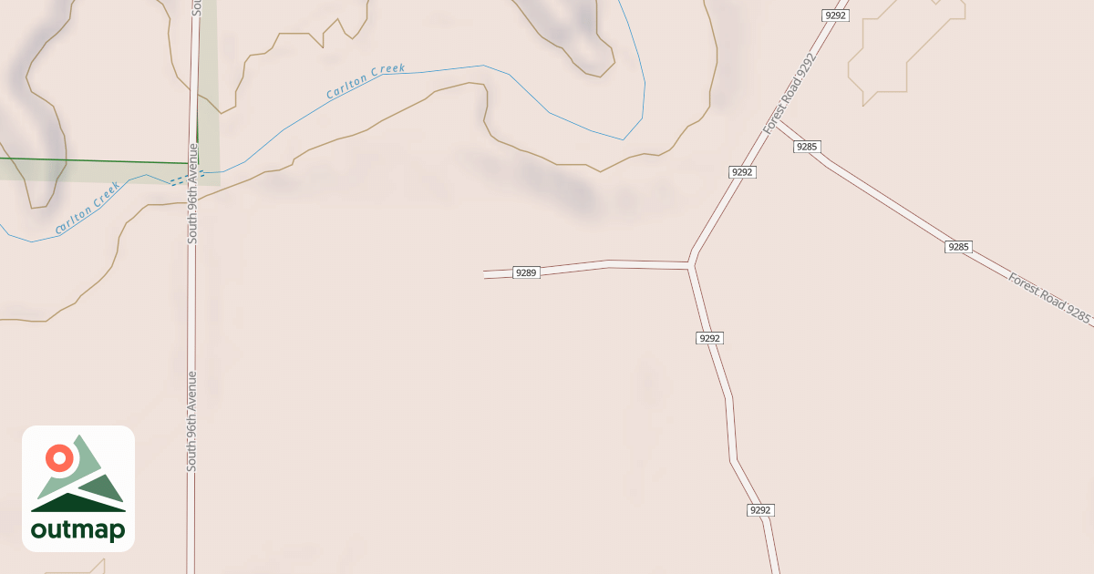 Map of 9289