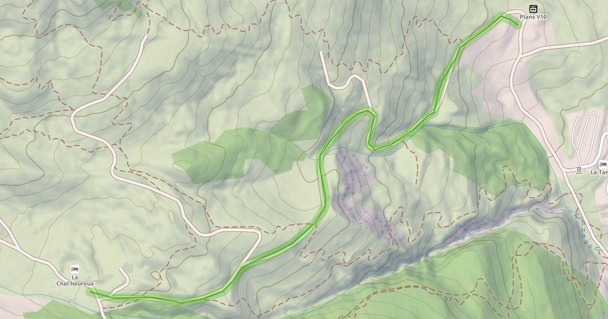Map preview of Les Cabris