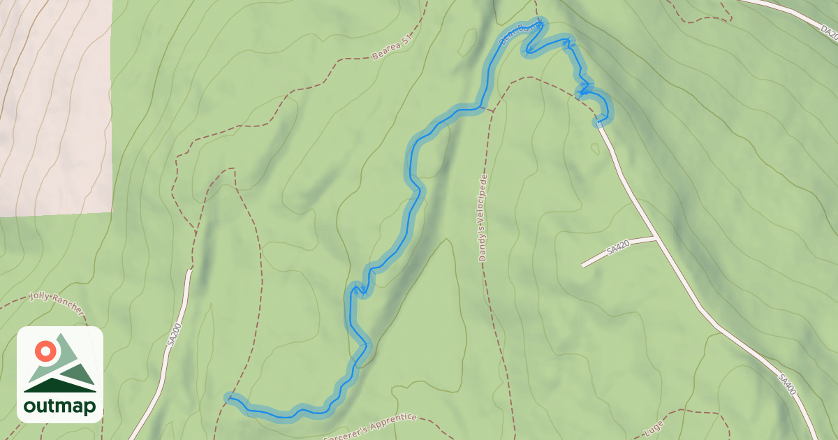 Map of Bear Buns