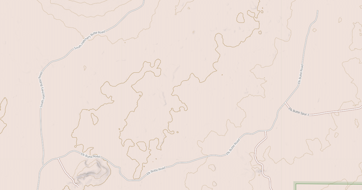 Map preview of ELK BUTTE