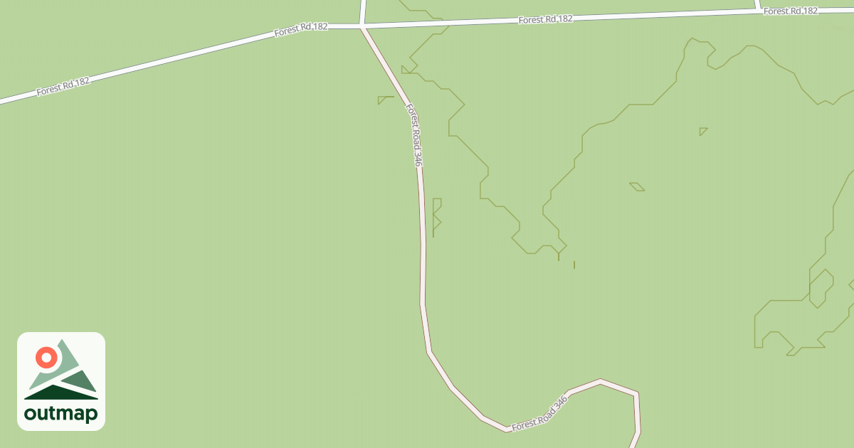Map of FR 182C