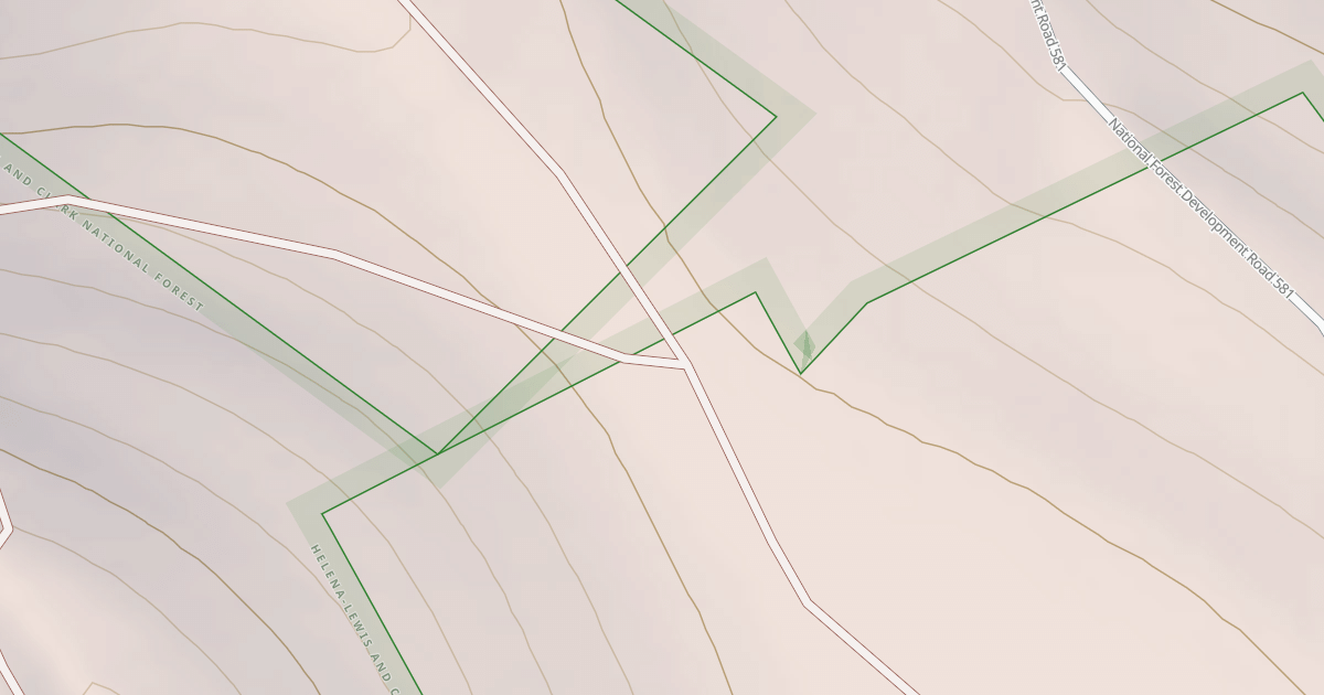 Map preview of Hamilton Creek