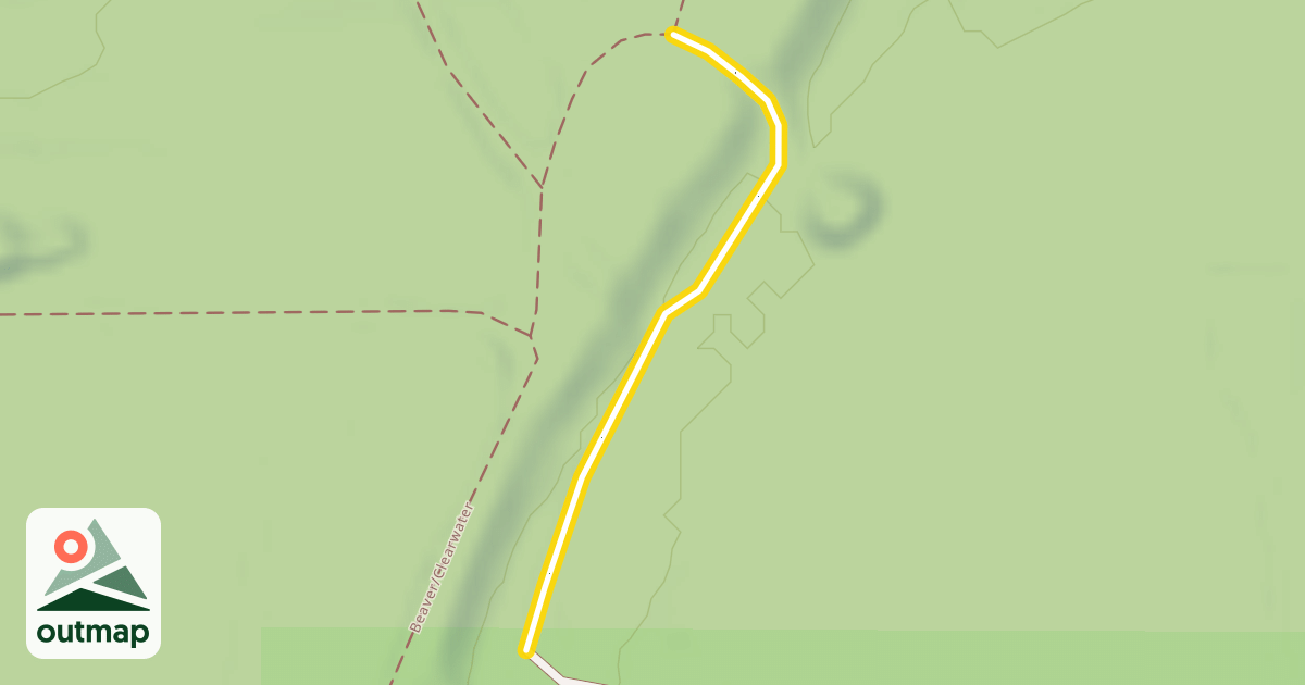 Map of Beaver/Clearwater