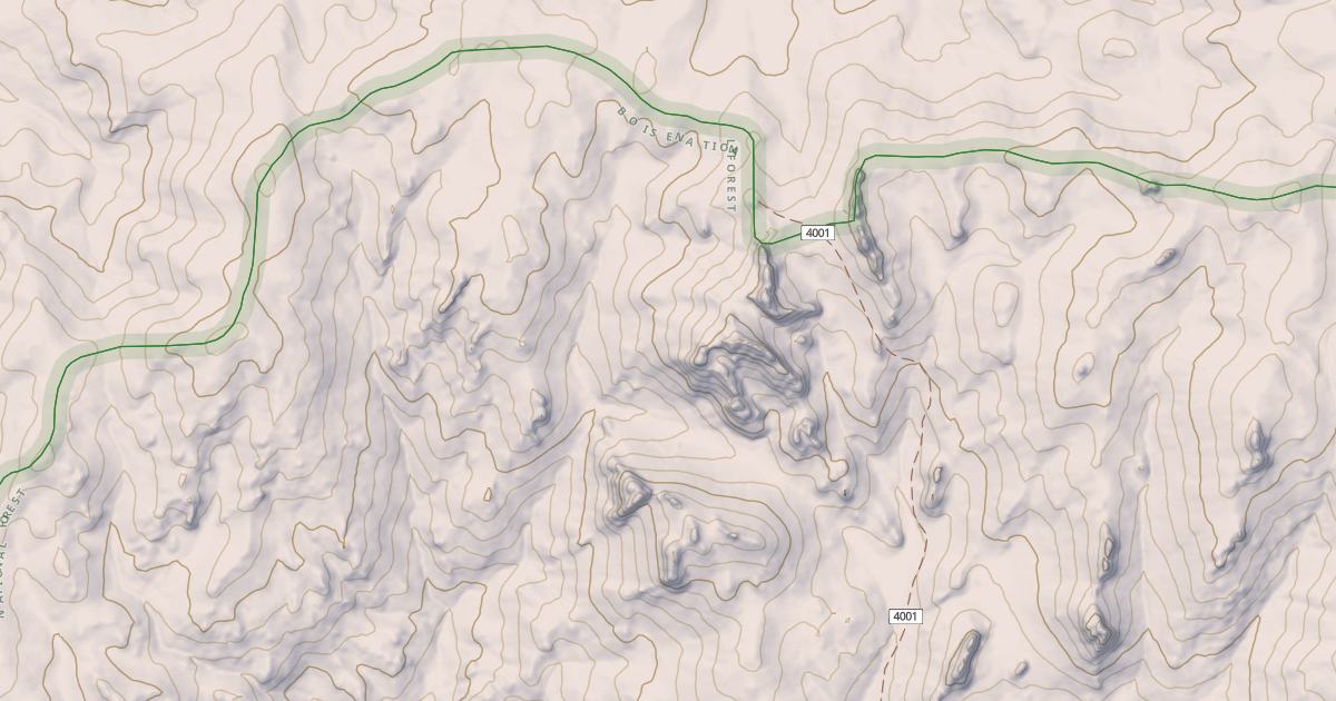 Map preview of Foolhen Way