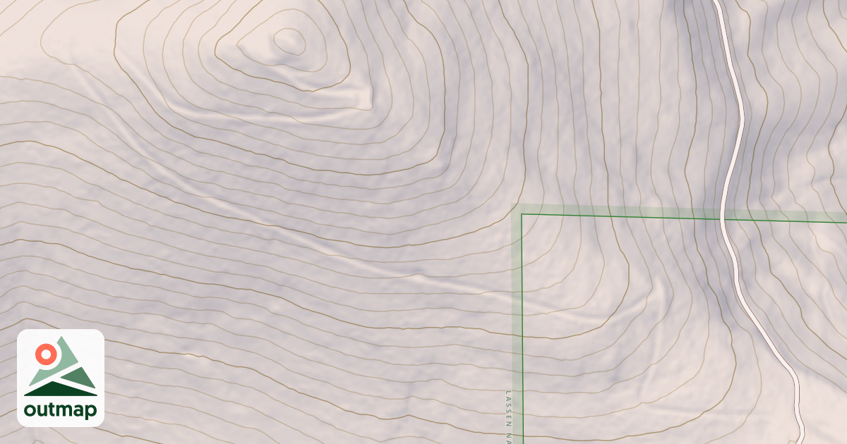 Map of CLOVER MTN