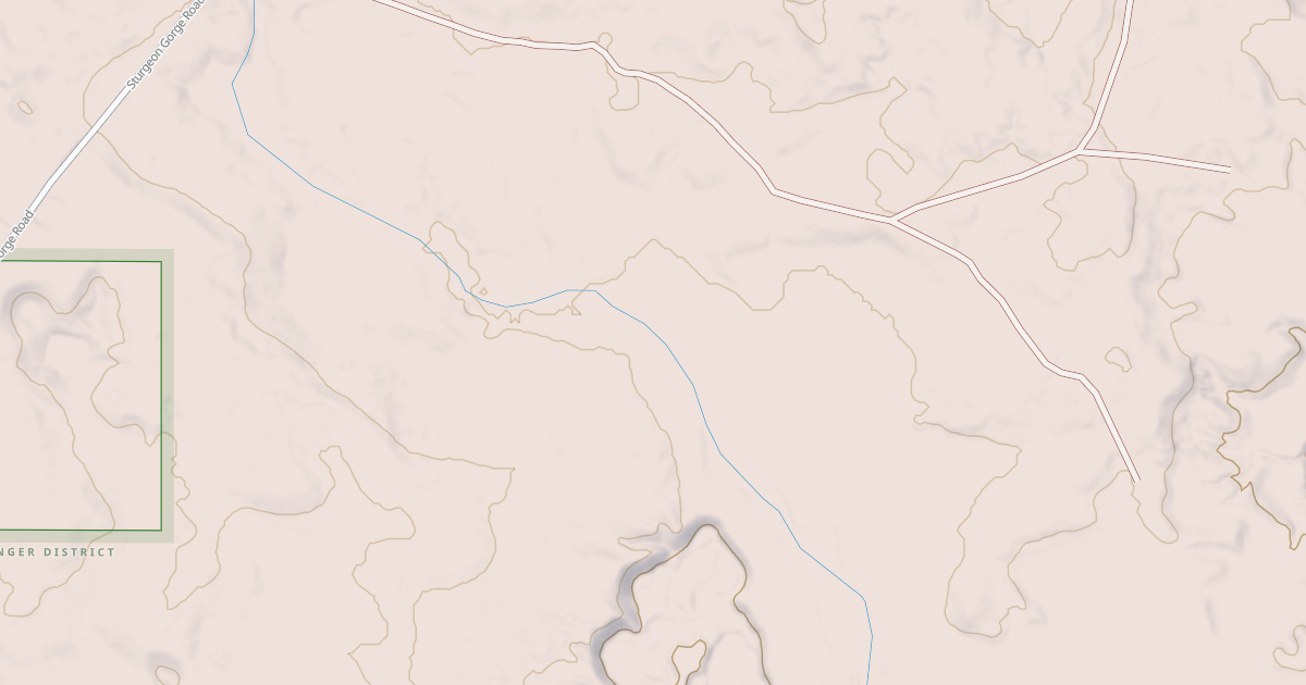 Map preview of USFS Motor Vehicle Use Map Trails 22098