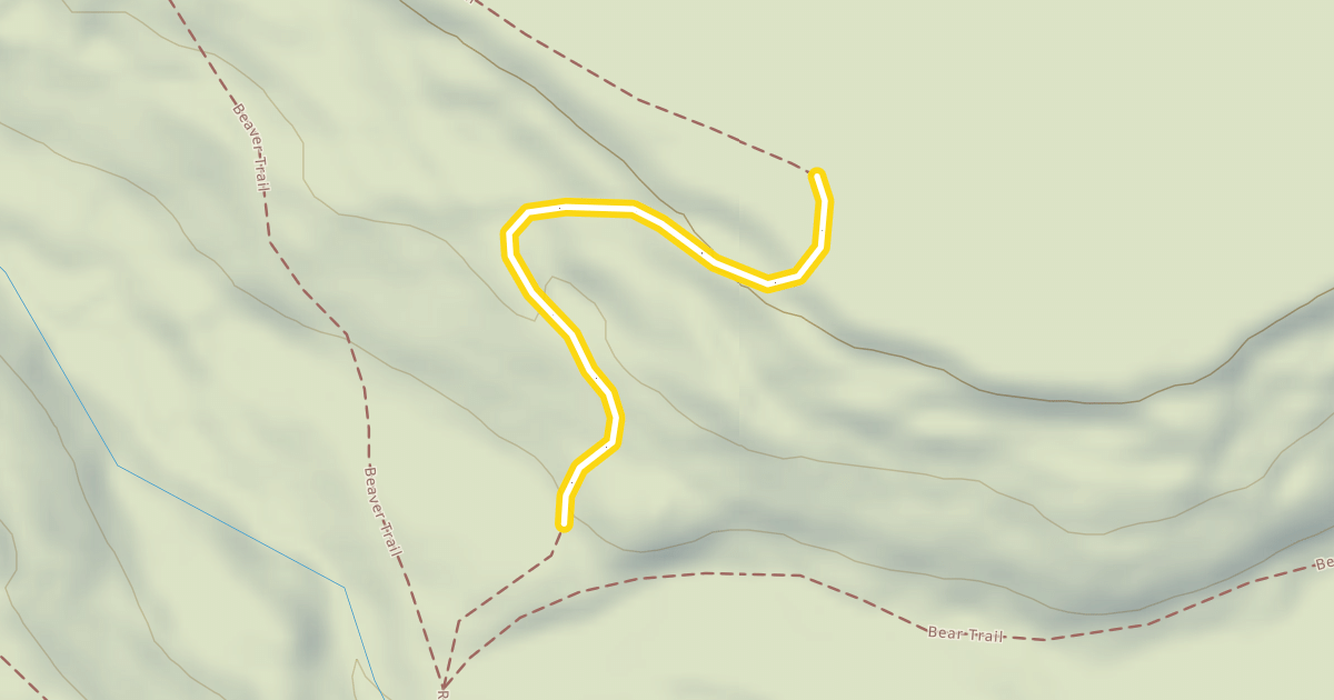 Map preview of Arctic Winter Games Trail