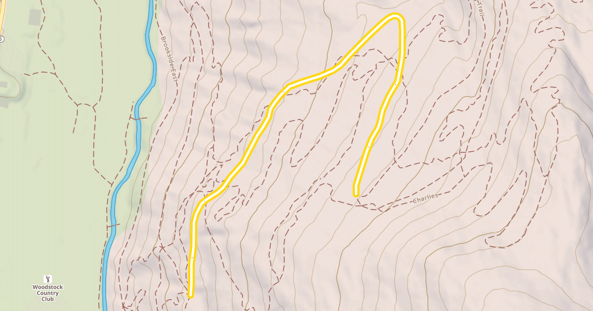 Map preview of Mount Peg Trail
