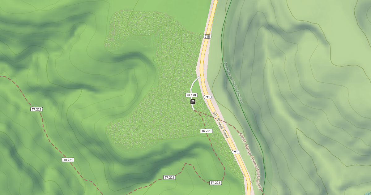 Map preview of PARCHED CORN PK LOT